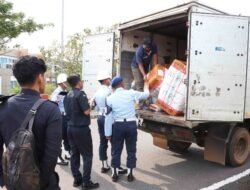 Satpom Lanud Sjamsudin Noor Gelar Operasi Gaktib Gabungan, Perketat Pengawasan Kendaraan di Bandara Internasional