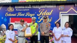PT Jasa Raharja Labuhanbatu Serahkan Bingkisan ke Pos PAM dan Pos YAN, Dukung Mudik Aman dalam Operasi Ketupat Toba 2026