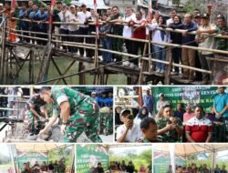 Pembangunan Jembatan Garuda Dimulai, Kodim 0502/JU Dukung Aksesibilitas Warga Pademangan Timur