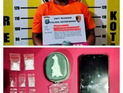 Tak Jera, Residivis Narkoba kembali Diciduk di Kotapinang Dengan Barbut 8 Paket Sabu