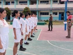 Personel Kodim 1710/Mimika Berpartisipasi Aktif dalam Seleksi Paskibraka 2026