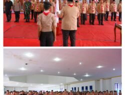 Wakapolres Labusel Hadiri Pelantikan Pramuka, Komitmen Cetak Generasi Disiplin dan Berkarakter