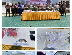 Kejari Labusel Musnahkan Ratusan Gram Sabu dan Ganja, Puluhan Perkara Inkracht Dituntaskan