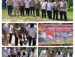 Peletakan Batu Pertama Jembatan Merah Putih Presisi di Torgamba, Warga Bunut Sambut Haru Akses Penghubung Baru
