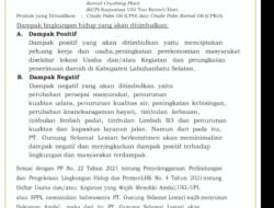 PT Gunung Selamat Lestari Gelar Konsultasi Publik AMDAL Pabrik Sawit di Labusel