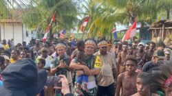 Tim Wasev TMMD ke-128 dari PJO TMMD Tinjau Langsung Sasaran di Kampung Keakwa