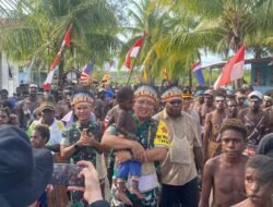 Tim Wasev TMMD ke-128 dari PJO TMMD Tinjau Langsung Sasaran di Kampung Keakwa