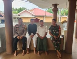 Sinergitas TNI-Polri di Ceger, Sambangi Ketua RT dan Perkuat Kamtibmas Lingkungan