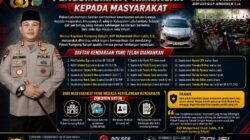 Polres Labusel Berikan Himbauan Kepada Masyarakat Terkait Ranmor yang Hilang
