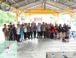 Gelar Diskusi Publik di Desa Air Merah, Kapolsek Kampung Rakyat Tegaskan Perang Terhadap Narkoba Dan Pencuri Sawit