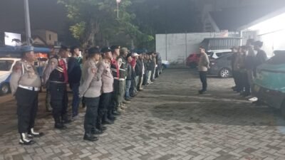 Kapolsek Pulogadung Pimpin Apel KKYD, Patroli Biru Digencarkan Antisipasi Tawuran dan Balap Liar