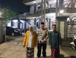 Layanan Polisi 110 DAN gerakan ibu memanggil digaungkan Kapolsek Cakung Saat Sholat Subuh Gabungan FK-Ulum