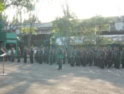 Apel Siaga Dilanjutkan Pengarahan Komandan Kodim 0502/Jakarta Utara
