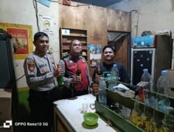 Berantas Peredaran Miras Ilegal, Polsek Ciracas Gelar Operasi Malam dan Tegaskan Komitmen Menjaga Kamtibmas