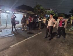 Polisi Hadir di Tengah Malam, Polsek Makasar Perketat Patroli dan Amankan Titik Rawan Gangguan Kamtibmas