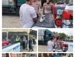Berintegritas dan Humanis Melayani Masyarakat, Satlantas Polres Labusel Bantu Warga Dengan Pelayanan Gratis
