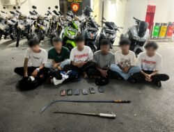 Tim Patroli Perintis Presisi Polres Metro Jakarta Timur Bersama Personel Brimob Berhasil Menggagalkan Dugaan Aksi Tawuran