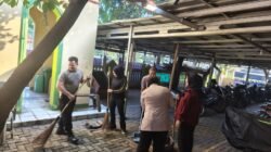 Bhayangkara Jakarta Asri, Polsek Ciracas Wujudkan Lingkungan Bersih dan Nyaman di Rumah Ibadah