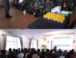 Kodim 0502/JU Gelar Penyuluhan dan Tes Urine, Perkuat Komitmen Berantas Narkoba