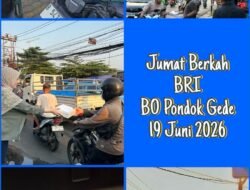 Jum’at Berkah Berbagi Bersama BRI Pondok Gede