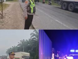 Respon Cepat Laporan Call Center 110, Kapolsek Torgamba Turun Langsung Atasi Kemacetan Akibat Antrean BBM di Asam Jawa