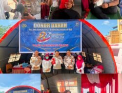 Sambut HUT Bhayangkara ke 80, Polres Labusel Gelar Bakti Kesehatan dan Donor Darah Peduli Kesehatan