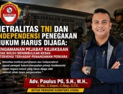 Pengamanan Pejabat Kejaksaan Tidak Boleh Menimbulkan Kesan Intervensi terhadap Penanganan Perkara