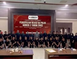 FORMACI Nyatakan Dukungan terhadap Revisi UU Polri demi Penegakan Hukum yang Modern, Transparan, dan Berkeadilan