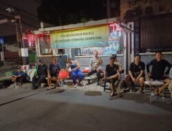 Polsek Jatinegara Gelar Nobar Final Piala Dunia Bersama Warga, Perkuat Kebersamaan dan Jaga Kondusivitas Wilayah