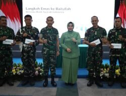 Jam Komandan Jadi Momen Pelepasan Kasdim Letkol Inf Danny Sulistyo dan Edukasi Tabungan Emas di Kodim 0502/Jakarta Utara