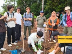 Sambut HKAN 2026, Belantara Foundation Dorong Aksi Iklim Generasi Muda Jepang Lewat Tanam Pohon di Tahura SSH, Riau