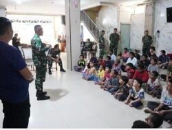 Dandim 0502/Jakarta Utara Tebar Kepedulian, Berbagi Semangat di Yayasan Pondok Kasih Agape