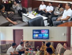 Perkuat Sinergitas, Kapolres Labuhanbatu Selatan AKBP Rosef Efendi Sambangi Kajari dan Bupati Labusel
