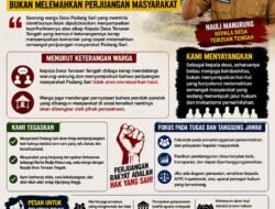 Warga Padang Sari Minta Kepala Desa Terusan Tengah Fokus Membangun Desa, Bukan Melemahkan Perjuangan Masyarakat