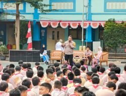 Polsek Duren Sawit Berikan Edukasi Kamtibmas kepada 450 Siswa SMPN 213 Jakarta, Tekankan Disiplin hingga Bahaya Narkoba