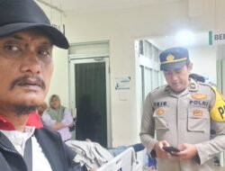 Respons Cepat Laporan Call Center 110, Polsek Duren Sawit Cek Lokasi Kecelakaan di Malaka Jaya