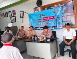 Jaga Jakarta On The Spot, Kapolsek Cakung Ajak Warga Penggilingan Aktifkan Kembali Siskamling