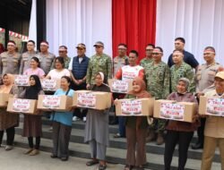 Sambut HUT ke-81 RI, Pangdam Jaya dan Kapolda Metro Jaya Pimpin Karya Bakti Bersihkan Sungai di Jakarta Utara