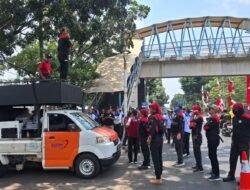 Sidang Gugatan FSPMI Digelar, Puluhan Buruh Sampaikan Aspirasi dengan Tertib di PN Jakarta Timur