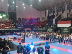 Polsek Ciracas Amankan Pembukaan Kejurnas Karate Do Gojukai Piala Jaksa Agung III 2026 di GOR Ciracas