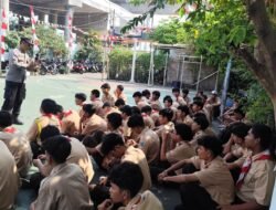 Polsek Cakung Goes to School, Pelajar SMK Global Cendekia Diingatkan Jauhi Tawuran dan Ajakan Unjuk Rasa