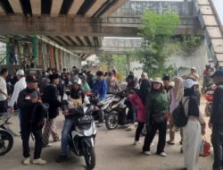 Polsek Kramatjati Kawal Keberangkatan Massa AMJ, Kapolsek Tekankan Aksi Tertib dan Damai