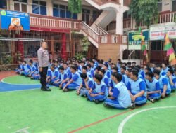 Cegah Pelajar Terlibat Unras, Bhabinkamtibmas Polsek Cakung Beri Penyuluhan di SMK Dinamika Pembangunan 1