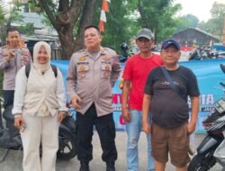 Jaga Jakarta On The Spot, Polsek Ciracas Perkuat Sinergi Kamtibmas Bersama Warga dan Pedagang