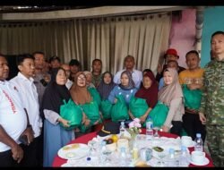 Kodim 0502/JU Ikuti Launching 2.500 Jembatan Garuda dan 3.000 Titik Air Bersih