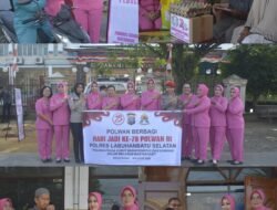Semangat Berbagi di HKGB ke-74 dan HUT Polwan ke-78, Polres Labusel dan Bhayangkari Gelar Baksos, Bakti Religi dan Anjangsana