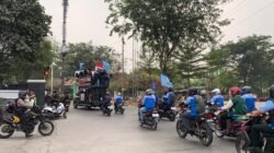 Polsek Cakung Kawal Keberangkatan Massa Buruh Menuju Gedung DPRD DKI Jakarta