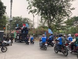 Polsek Cakung Kawal Keberangkatan Massa Buruh Menuju Gedung DPRD DKI Jakarta