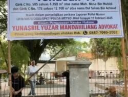 Melaporkan Seseorang ke Puspomad dengan dugaan Sertifikat yang Cacat Data Fisik
