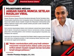 POLRESTABES MEDAN DISENTIL KERAS: JANGAN TUNGGU VIRAL BARU BERGERAK!